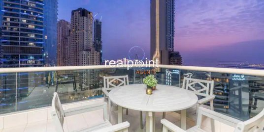 Full Sea View | Specious 2 BR Apartment | Full Glass Windows | Big Balcony